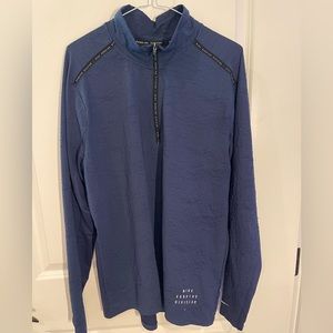Nike mens 3/4 zip.